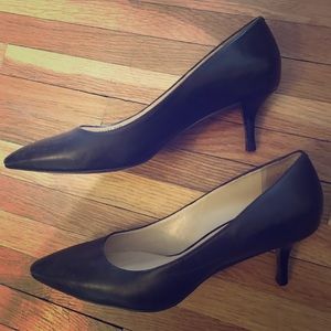 Brown Cole Haan Nike Air heels like new!